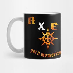 Kingdom Hearts Axel 'got it memorized' design Mug